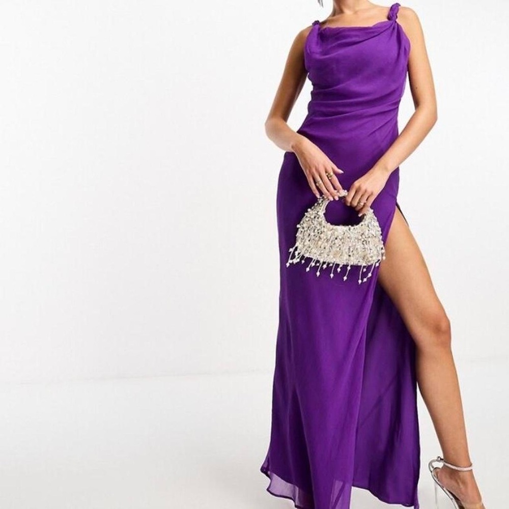 ASOS Purple Evening Gown